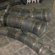 Отводы, тройники, трубы футерованные EUCOR, каменным литьем, базальтом. фото