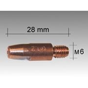 Наконечник для сварочной горелки E-Cu-Ni M6 D 1,2/8,0/28 Binzel, 140.0381 фото