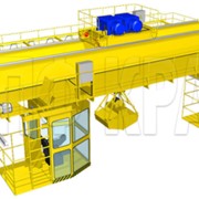 Производство и монтаж мостовых кранов и грузозахватных механизмов (грейферов), новые технологии фото