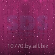 Гирлянда “Светодиодный Дождь“ 2х1,5м, постоянное свечение, прозрачный провод, 220В, диоды РОЗОВЫЕ, NEON-NIGHT фото