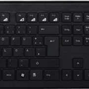Набор клавиатура+мышь Hama Cortino USB Multimedia черный фотография