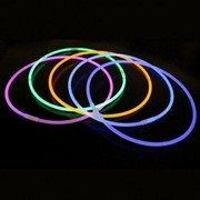 Набор светящихся ожерелий Glow Necklace, 4 шт фото