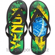 Сланцы Venum Brazilian Flag Sandals GRN/YEL/BL