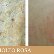 Каменный шпон на просвет (Translucent) Molto Rosa фото