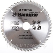 Диск пильный по дереву Hammer Flex 205-113 CSB WD 190*48*30/20/16 mm фотография