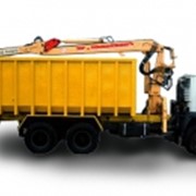 Автомобиль металловоз на шасси КАМАЗ 53229-1041-15 предназначен для погрузки и транспортировки металлических отходов и сырья, к месту назначения по всем видам
