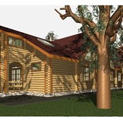 Гостевой дом построить под заказ, деревянный дом из бруса купить Тернополь, банкетный зал купить Украина фото