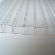 Сотовый поликарбонат 2,10х6 м, Сибирские теплицы 4 мм (прозрачный) фото