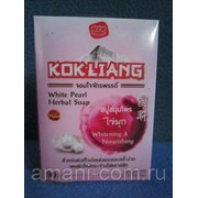 ЖЕМЧУЖНОЕ МЫЛО KOKLIANG-White Pearl Herbal Soap фотография