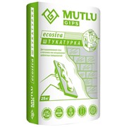 MUTLU "ECO SIVA"Штукатурка гипсовая для ручного нанесения