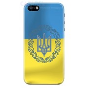 Патриотический чехол Флаг и Герб Украины 2 для iPhone 5/5S фото