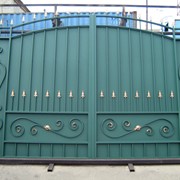 Ворота металлические,ворота секционые фото