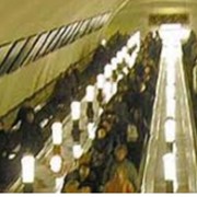 Реклама в метро: Щиты на эскалаторных сводах и переходах фото