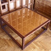 Кофейный столик (стекло) фотография