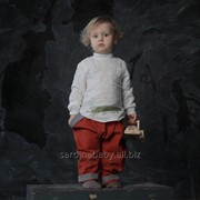 Брюки детские кирпичного цвета фотография
