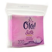 Палочки Ватные Ola Silk в пластике, 100шт