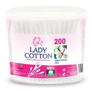 Палочки Ватные Lady Cotton 200 шт фотография
