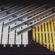 Профилированная решетка из стеклопластика фото