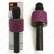Караоке-микрофон Super Voice Wireless Microphone V8 Red-Black(Красно-Чёрный)