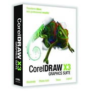 Программное обеспечение CorelDRAW Graphics Suite X3 Russian