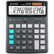 Калькулятор настольный Skainer SK-900L 16-разрядов, двойное питание