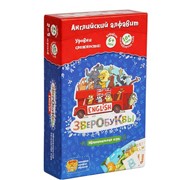 Развивающая настольная игра БАНДА УМНИКОВ УМ043 Зверобуквы English фото