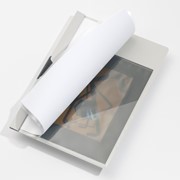 Самоклеющийся угловой кармашек Cornerfix, 175 мм Прозрачный фотография