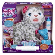 Интерактивная игрушка FurReal Friends малыш снежный леопард барс Flurry My Baby Snow Leopard B2953 фотография