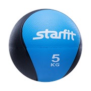 Медбол PRO GB-702, 5 кг, синий, Starfit фото