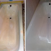 Реставрация чугунных ванн акрилом фото