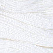 Нитки мулине, 10 ± 1 м, цвет белый №0101