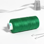 Нитки Dor Tak, 40/2, 400 ярд, цвет тёмно-зелёный 488 (комплект из 10 шт.) фото