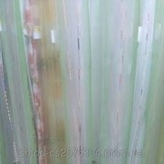 Тюль, гардина, органза зеленная радуга 194 фото