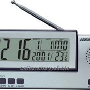 Радиочасы ASSISTANT AH-1035, настольные,с термометром,будильником и FM-радио.