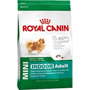 Mini Indoor Royal Canin корм для щенков, От 10 месяцев до 8 лет, Пакет, 1,5кг фото