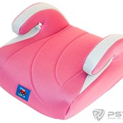 Бустер детский 15-36кг. Little Car 02 F розовый-бежевый фото