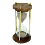 Сувенир: часы песочные на 3 мин. 12 см. 33129 фото