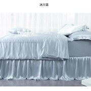 Шёлковый комплект постельного белья “Небо“ 22 мм, Евро фото