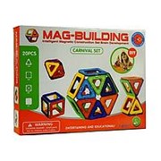 Магнитный конструктор Mag Building, 20 деталей