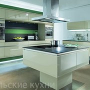 Кухня Белая глянец арт. ПМ017 фото