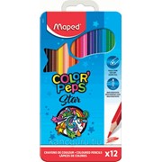Карандаши цветные Maped Карандаши цветные 12 цветов MAPED “Color Peps“ металлическая упаковка фото