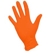 Нитриловые перчатки NitriMAX оранжевые фотография