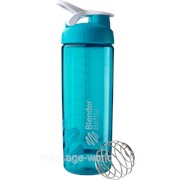 Спортивная бутылка-шейкер BlenderBottle SportMixer Sleek Promo 820 ml Aqua