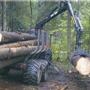 Машина МТПЛ-5-11 для погрузки и вывозки древесины фото