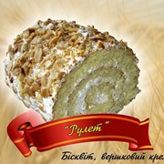 Бисквитный торт Рулет от производителя, Украина фото