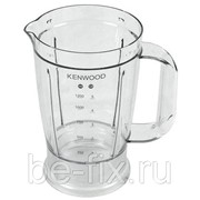 Чаша (емкость) блендера для кухонного комбайна Kenwood 1200ml KW714297. Оригинал фотография