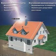 Установка систем молниезащиты и заземления фото