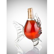 Бутылка коньячная сувенирная “Рыбка“ фото
