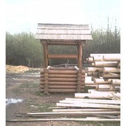 Домики для колодцев деревянные фото