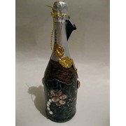 Подарочная бутылка шампанского фото